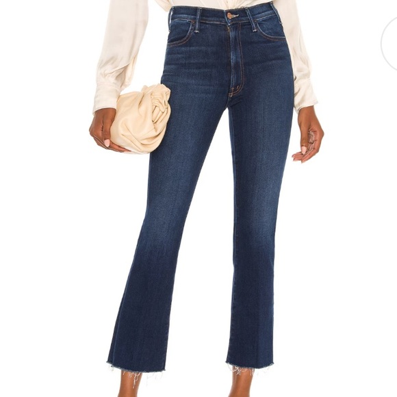 THE MOTHER JEANS THE HUSTLER ANKLE FRAY TEAMING UP - 24
